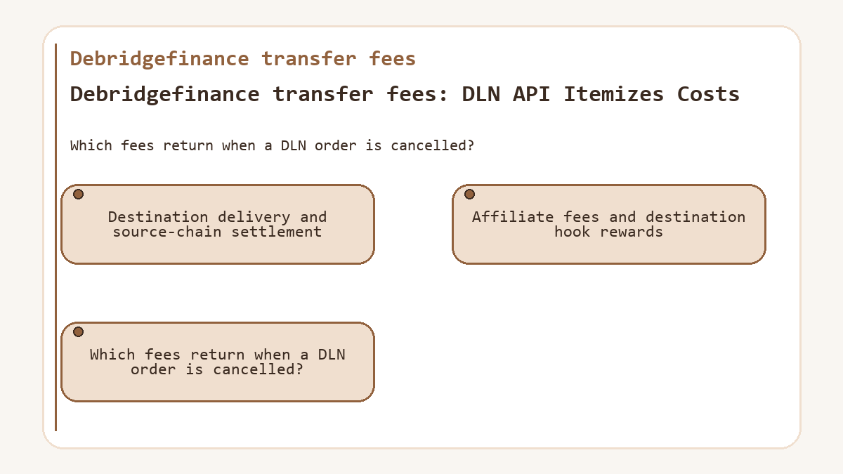 Illustration: Debridgefinance transfer fees: DLN API Itemizes Costs